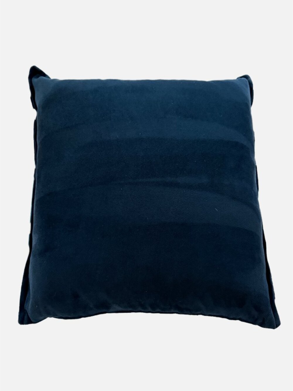 Geometric Throw Accent Square Pillow in Blue 20x19 - Picture 2 of 3